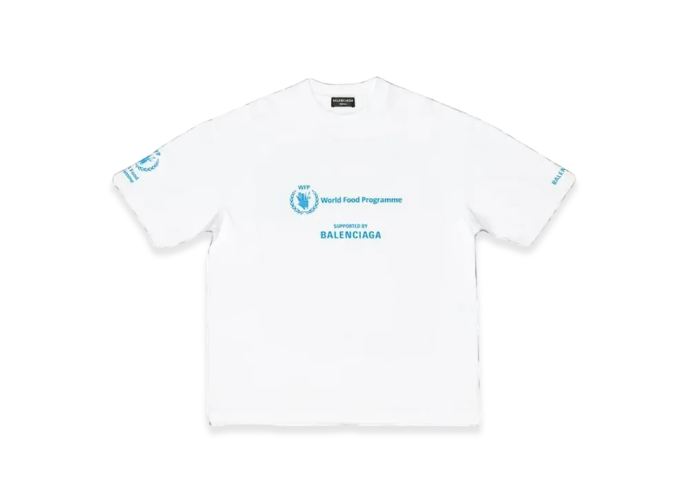 BALENCIAGA WFP T-Shirt Medium Fit "White"