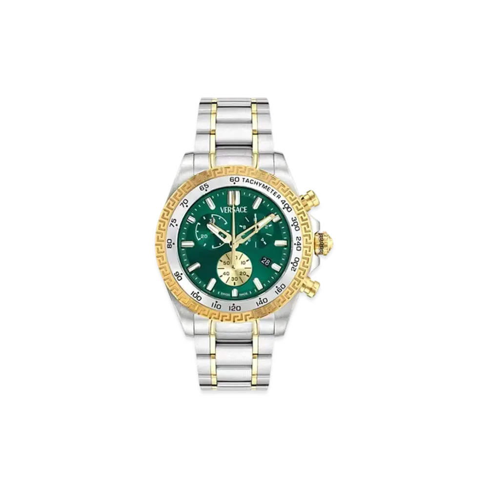 Versace Chrono X Watch "Silver"