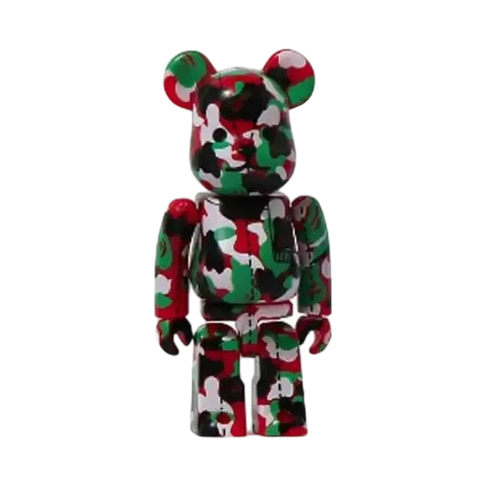 Bearbrick A BATHING APE 28TH ANNIVERSARY BAPE CAMO 100% #2