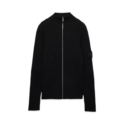 PRADA Men's Wool Cardigan "Black"