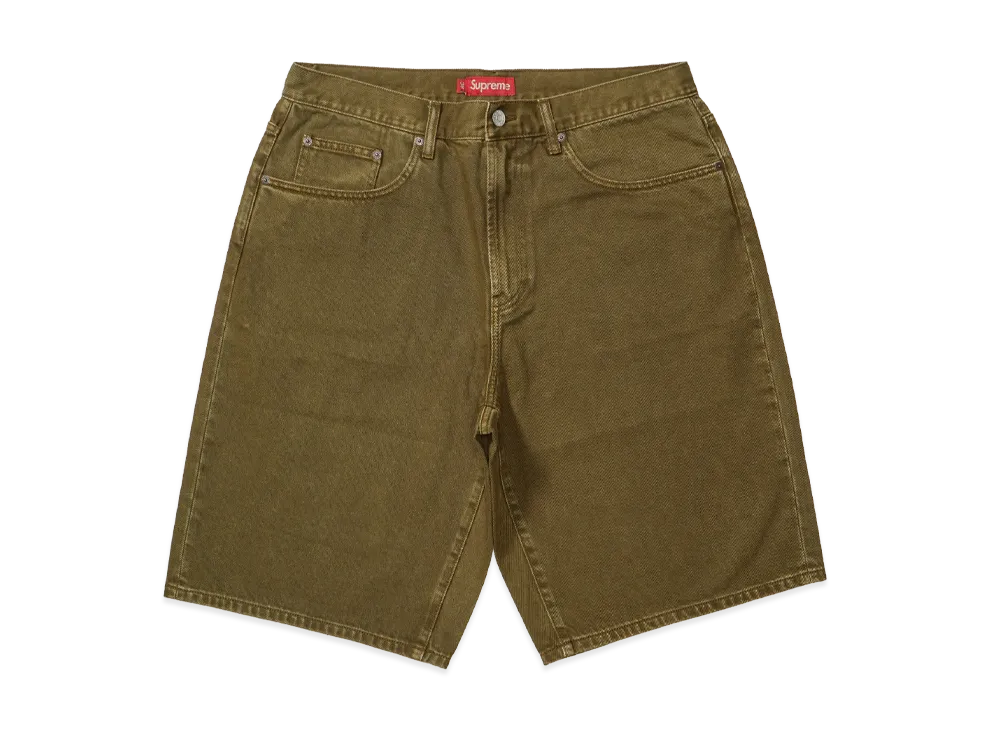 Supreme Baggy Denim Short (26SS) "Olive"
