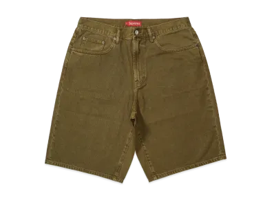 Supreme Baggy Denim Short (26SS) "Olive"