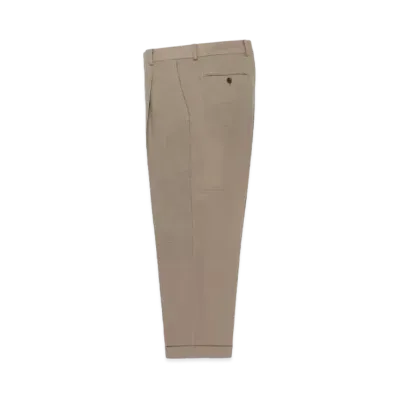 WACKO MARIA Dormeuil / Pleated Trousers (Type-2) "Light Beige"
