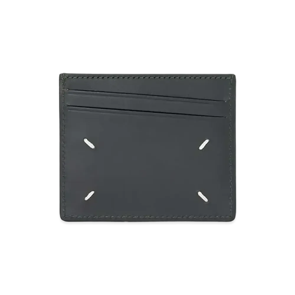 Maison Margiela 4-Stitches Cardholder "Dark Green"