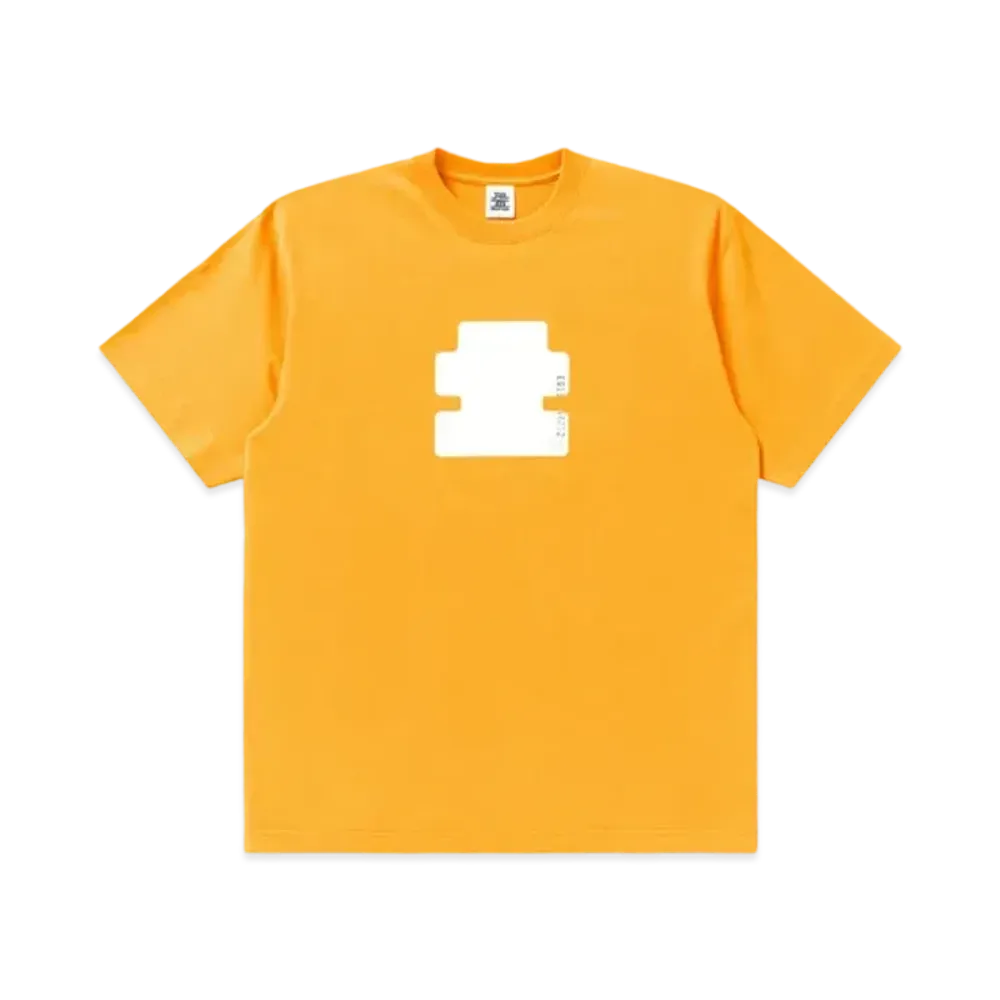 Black Eye Patch Faded OG Label Tee "Mustard"