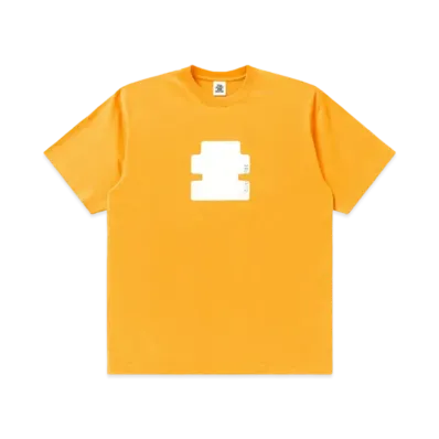 Black Eye Patch Faded OG Label Tee "Mustard"