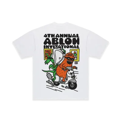 Travis Scott Cactus Jack x Virgil Abloh Archive x Architecture Invitational Tee "White"