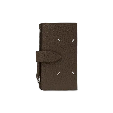 Maison Margiela Four Stitches Zip Wallet "Brown"