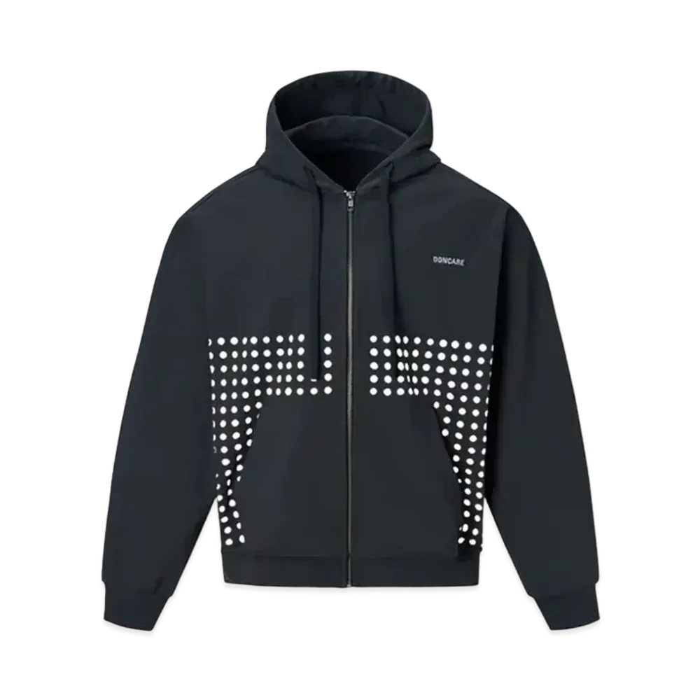 DONCARE Movie Collection Mesh Hoodie "Black"