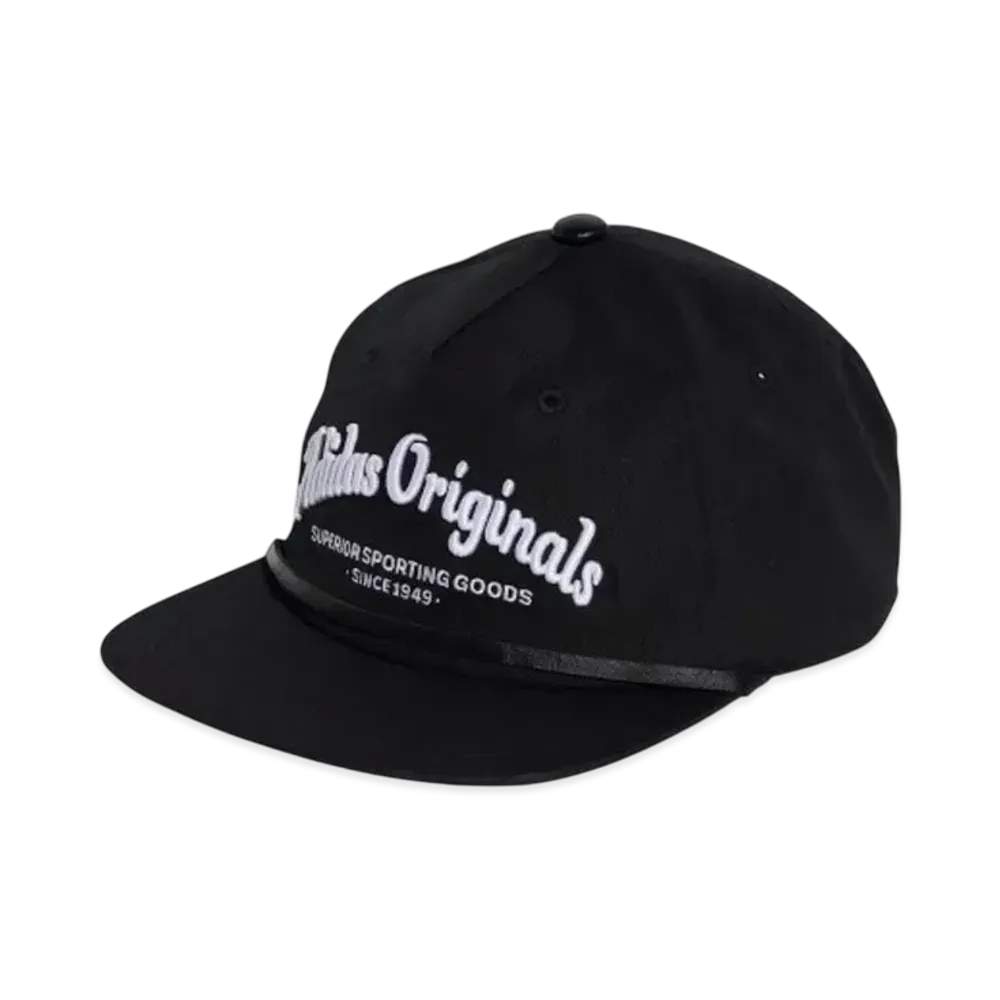 adidas Flat Brim Cap "Black"