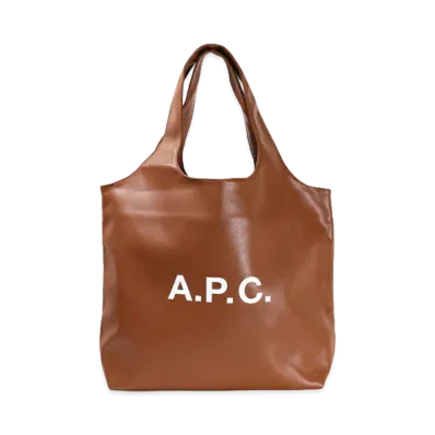 A.P.C. Ninon Tote Bag "Brown"