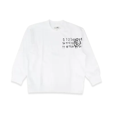 MM6 Maison Margiela Kids Sweatshirt "White"