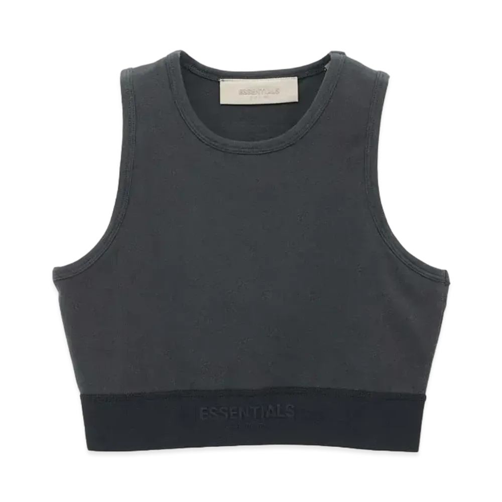 FEAR OF GOD ESSENTIALS SPORT TANK "Iron"