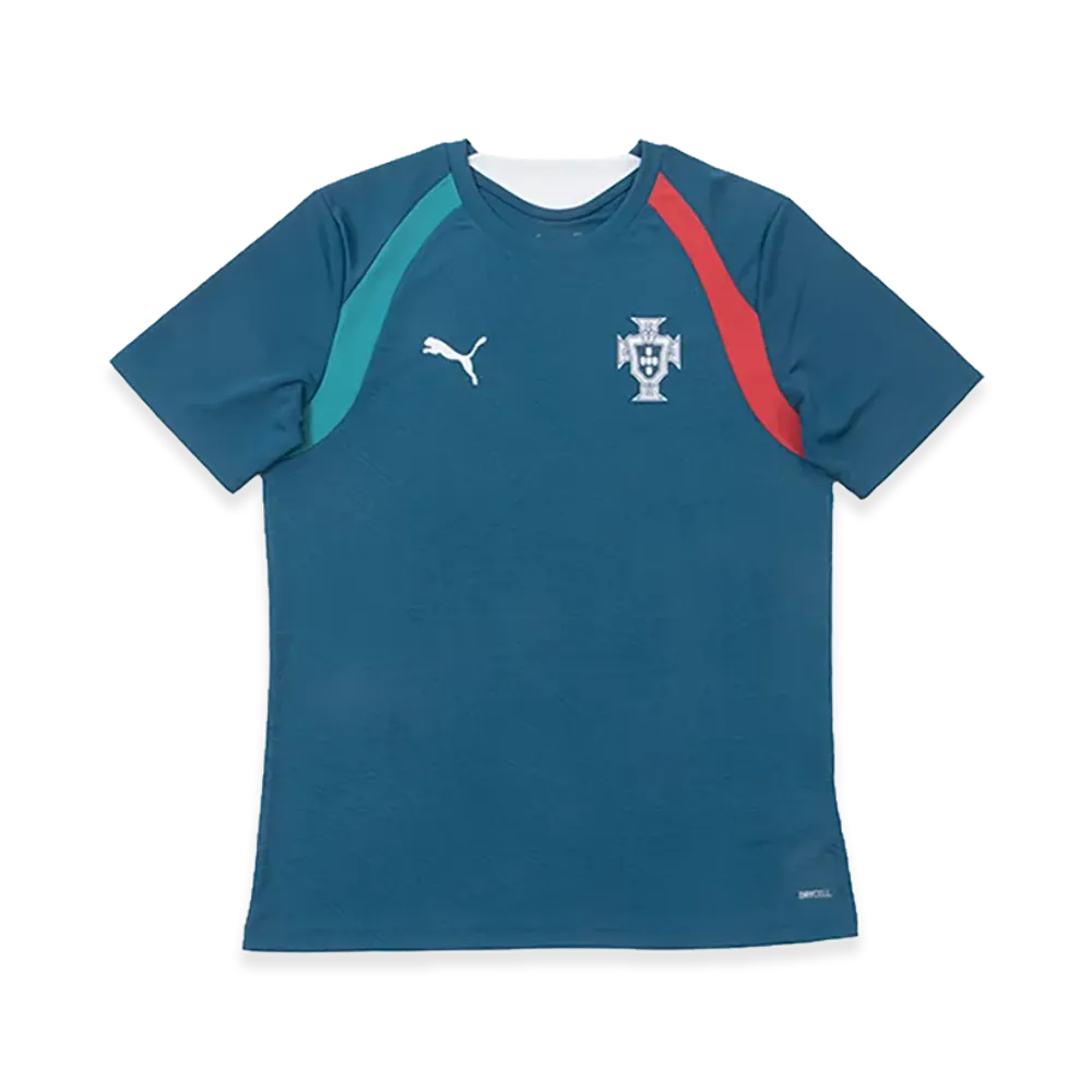 PUMA 2026 Portugal National Team Training Shirt "Ocean Tropic"