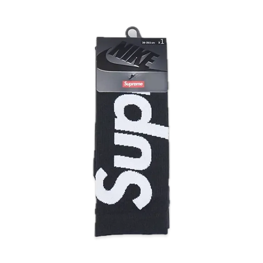 Supreme x Nike Lightweight Crew Socks "Black"