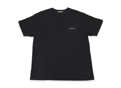 BALENCIAGA Mini Logo Print T-Shirt "Black"