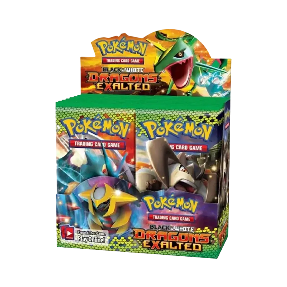 ポケモンカードゲーム 【英語版】 ブラック&ホワイト ドラゴンズエクスアルテッド ブースターディスプレイボックス