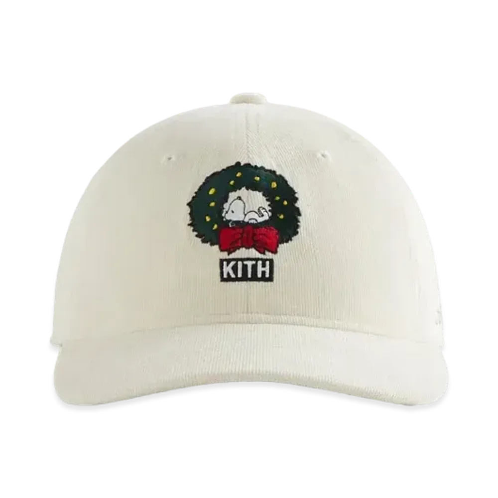 Kith x Peanuts Corduroy Adjustable Cap "Sandrift"
