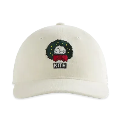 Kith x Peanuts Corduroy Adjustable Cap "Sandrift"