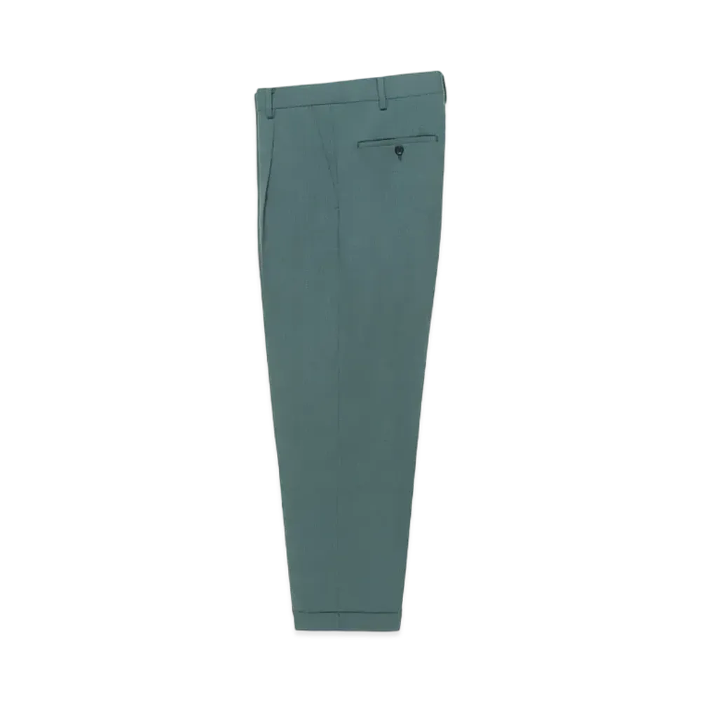 WACKO MARIA x DORMEUIL Pleated Trousers (Type-1) "Green"