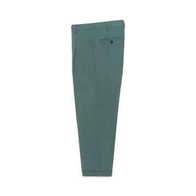 WACKO MARIA x DORMEUIL Pleated Trousers (Type-1) "Green"