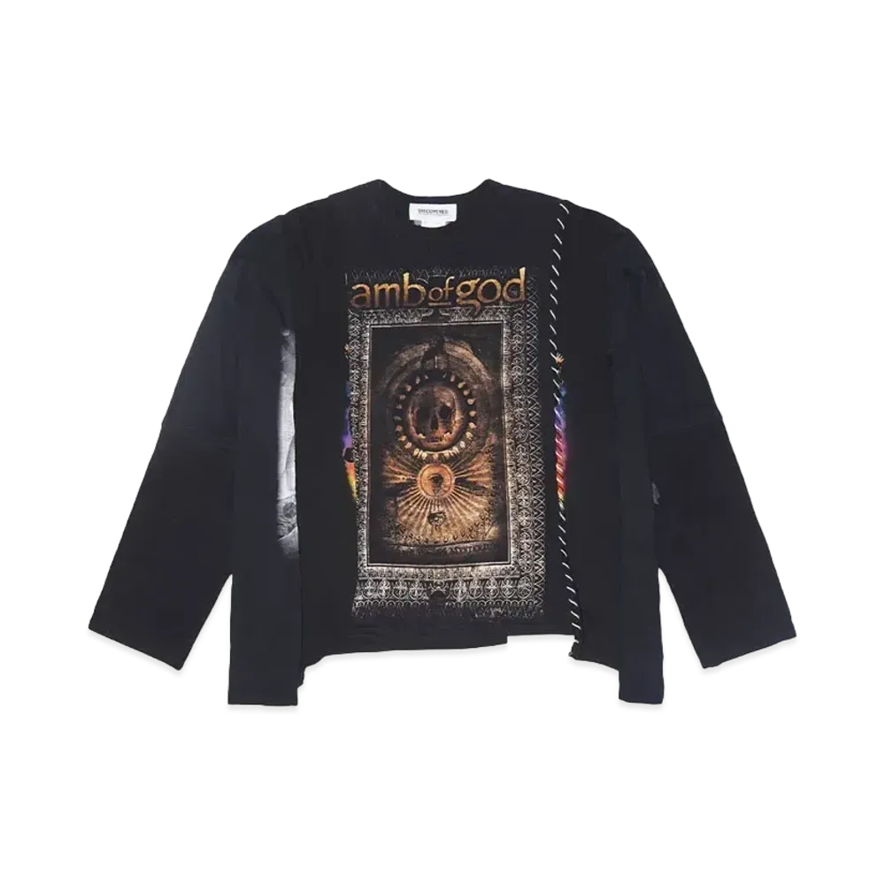 DISCOVERED HYPE DROP EXCLUSIVE I STHICH BAND L/S TEE "BLACK"