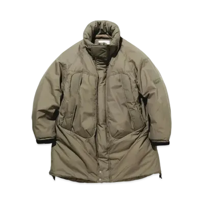 WILD THINGS x nonnative Explorer Puff Coat Monster Parka Nylon Taffeta Gore-Tex Windstopper 2L "Khaki"