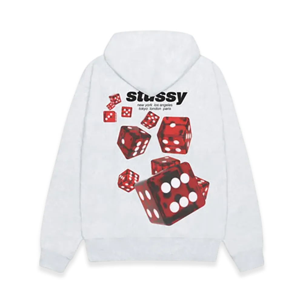 Stussy Rollers Hoodie "Ash Heather"