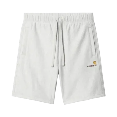 Carhartt WIP American Script Sweat Short "Ash Heather"