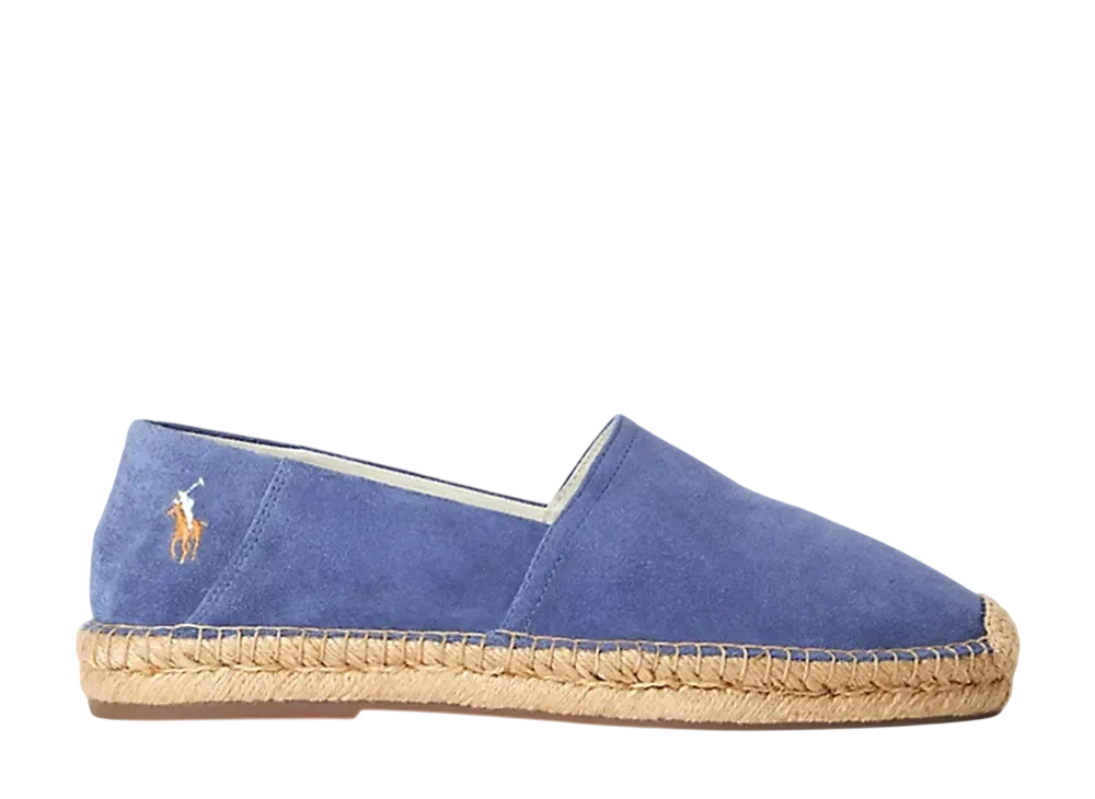 Polo Ralph Lauren Cevio Suede Espadrille "Light Navy/Multi PP"