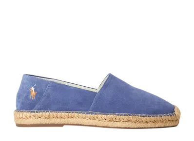 Polo Ralph Lauren Cevio Suede Espadrille "Light Navy/Multi PP"