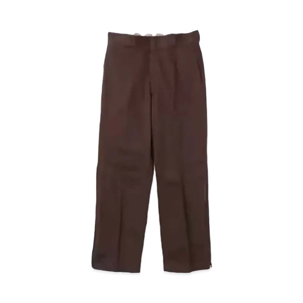 atmos pink x Dickies Embroidery Pants "Brown"