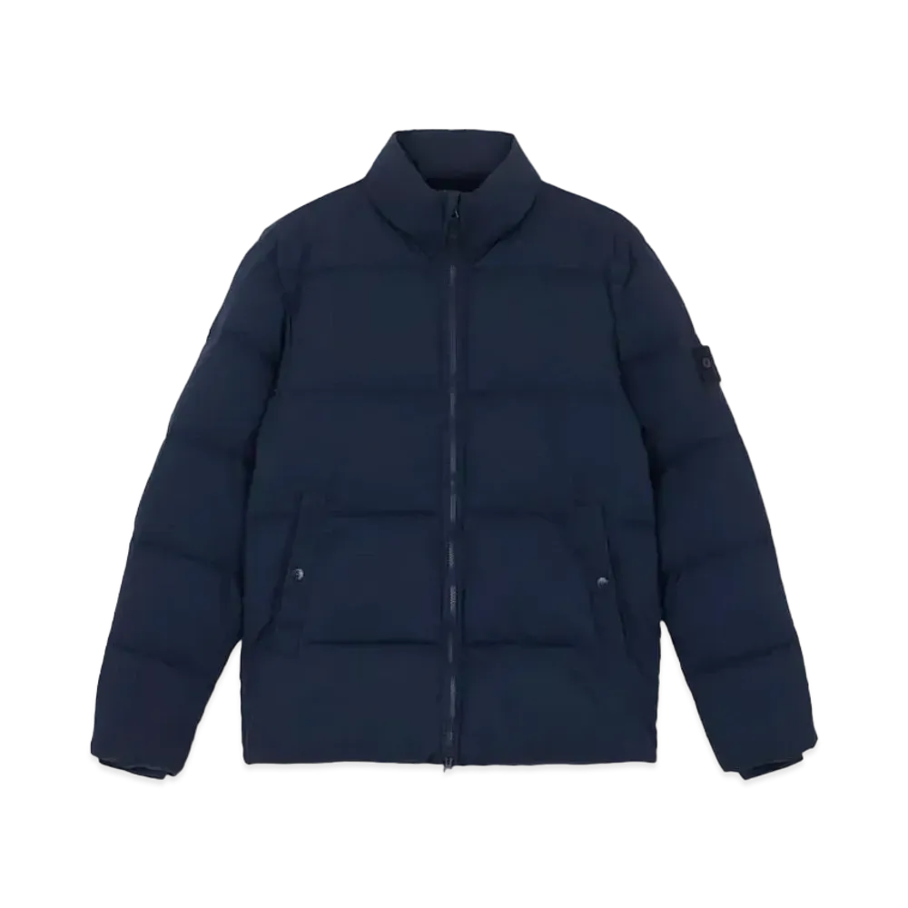 Stone Island 453F3 Wool Twill Down-TC_Stone Island Ghost "Navy Blue"
