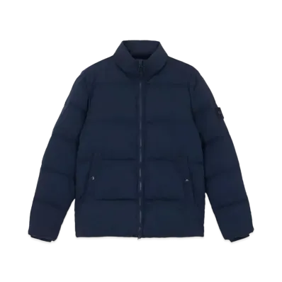 Stone Island 453F3 Wool Twill Down-TC_Stone Island Ghost "Navy Blue"