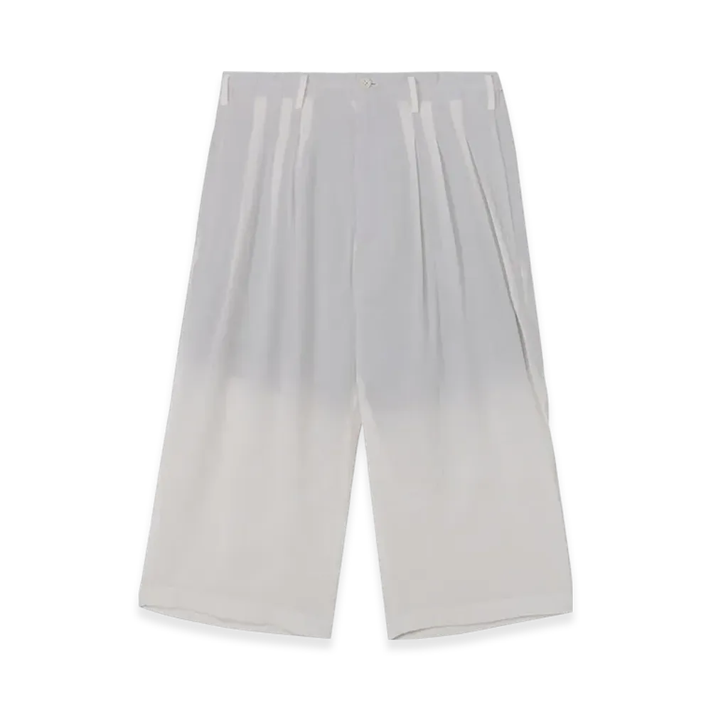 Yohji Yamamoto POUR HOMME RY/S ETTE 6 Tucks Pants "White"