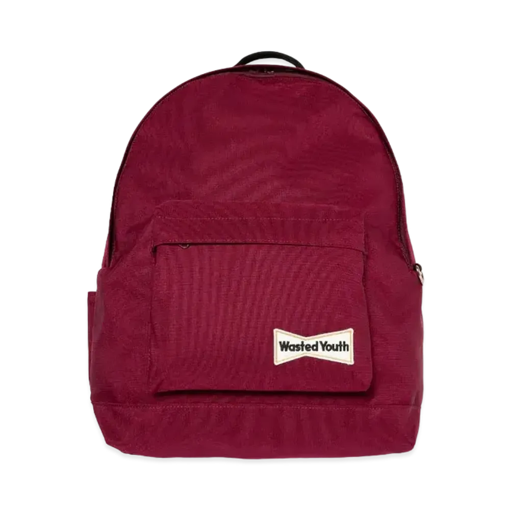Wasted Youth Backpack "Burgundy" / VERDY