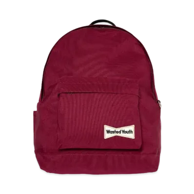 Wasted Youth Backpack "Burgundy" / VERDY