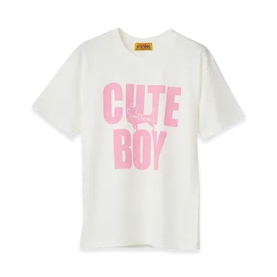 HYSTERIC GLAMOUR Cute Boy Tee "White"