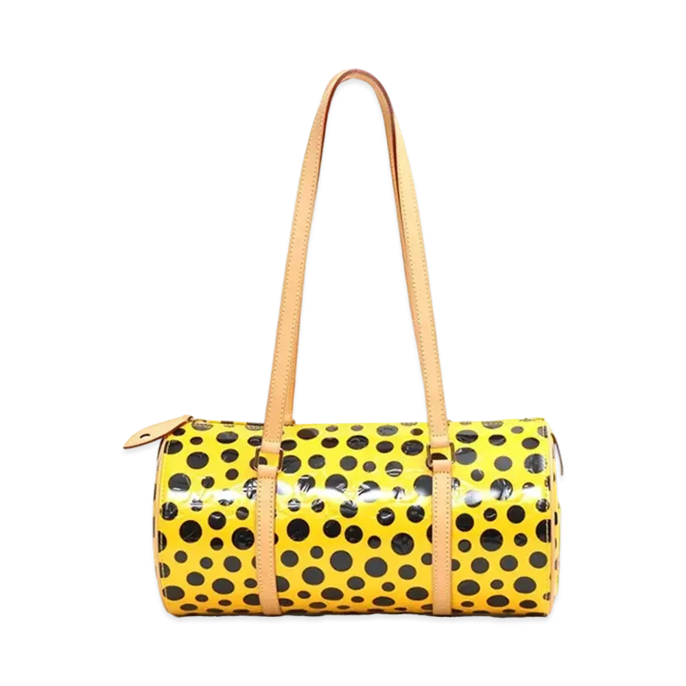 Louis Vuitton x Yayoi Kusama Papillon Monogram Vernis Dot Infinity "Jaune"