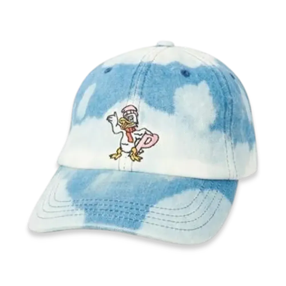 PALACE Chilly Duck Out Denim 6-Panel "Bleached"