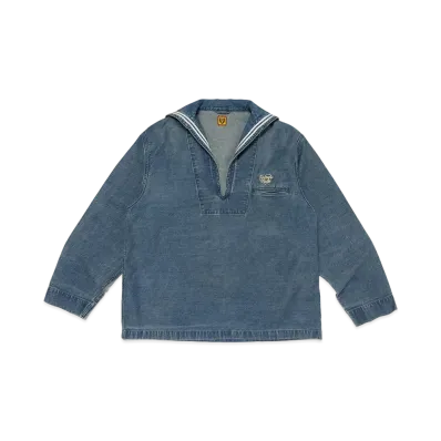 HUMAN MADE Denim Sailor Shirt "Indigo"