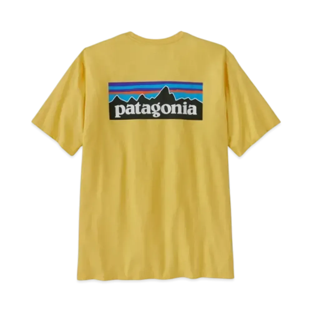 patagonia Men's P-6 Logo Responsibility "Milled Yellow"