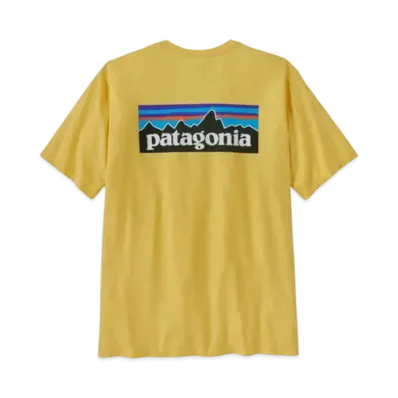 patagonia Men's P-6 Logo Responsibility "Milled Yellow"