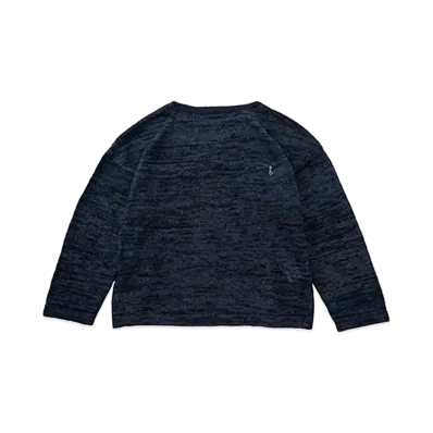 visvim MARIE BOAT NECK L/S "Navy"