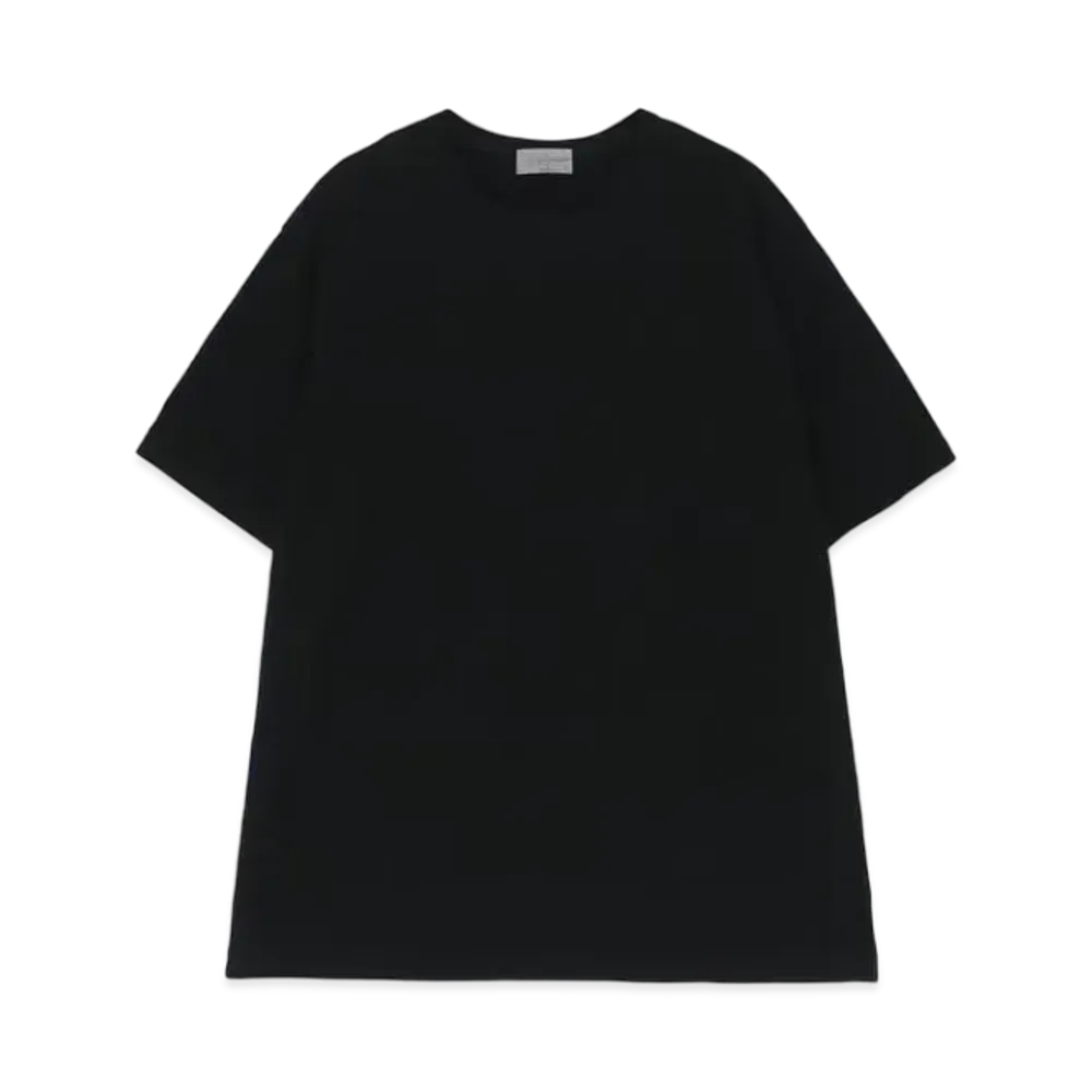 Yohji Yamamoto 30-Altima PS Round Neck Half Sleeve "Black"