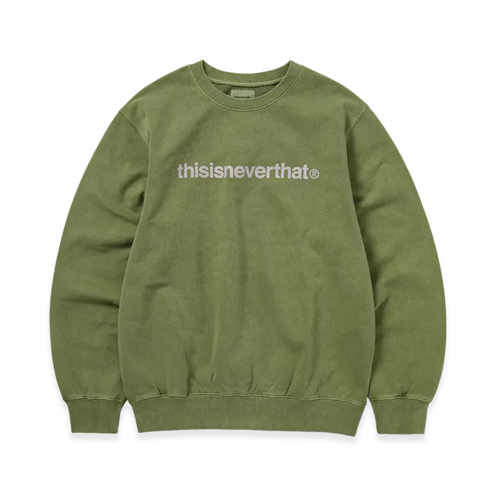 thisisneverthat T-Logo LT Crewneck "MossGreen"