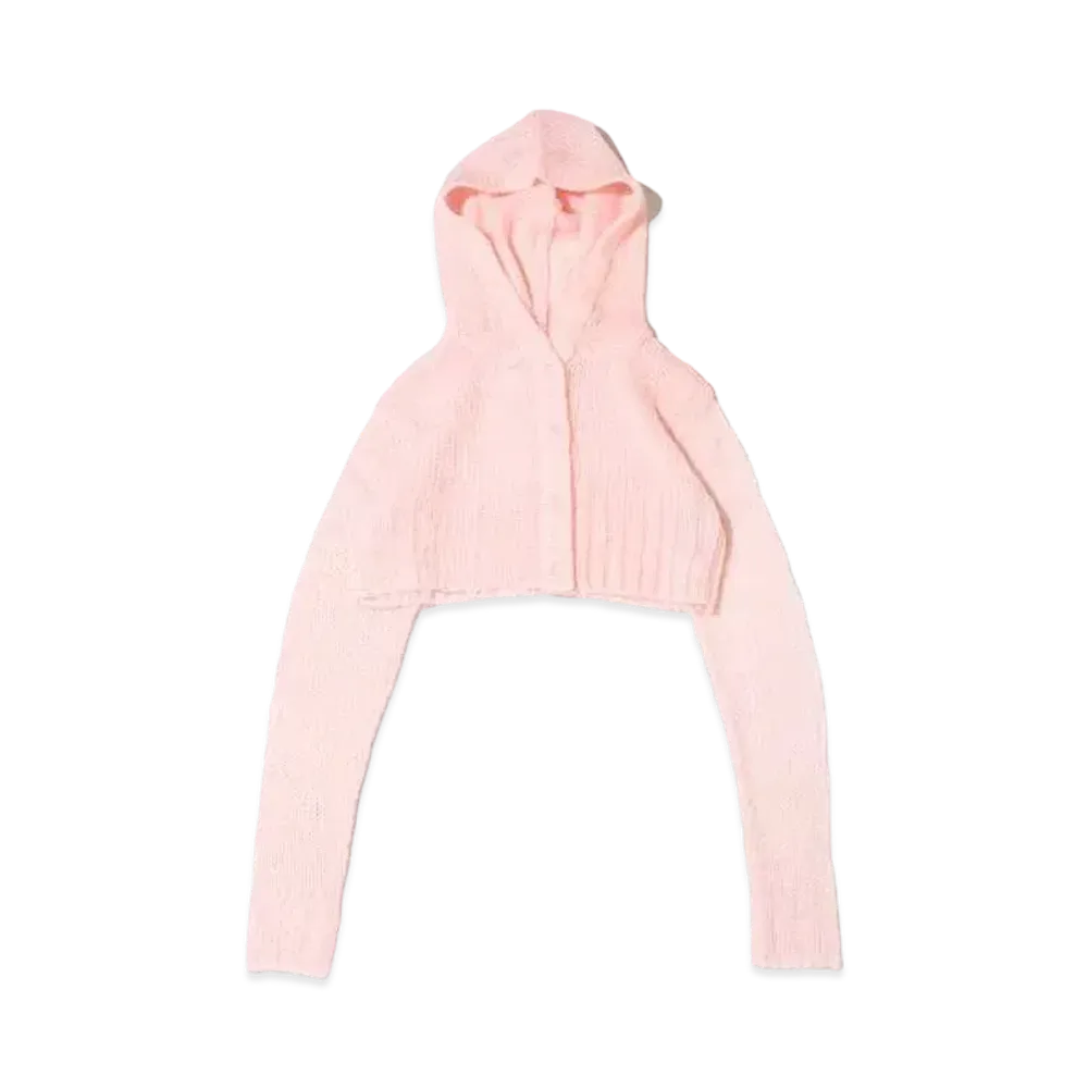 atmos pink Sukasiami Short Hoodie "Pink"