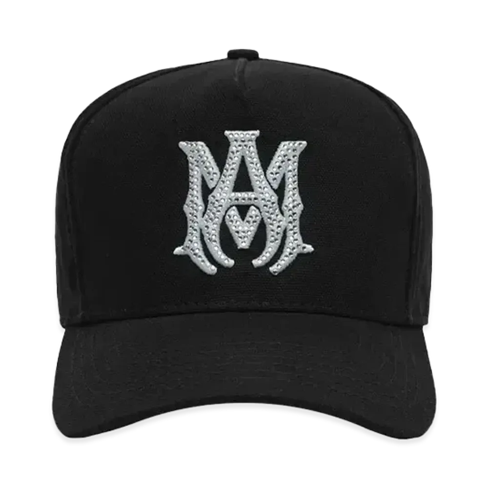 AMIRI MA Crystal Hat "Black"