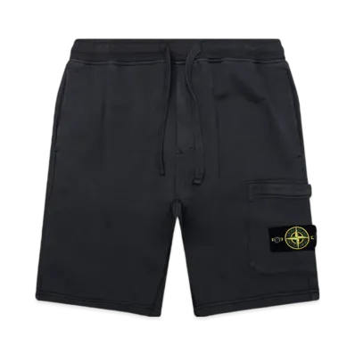 Stone Island 64651 Fleece Bermuda Shorts - 23SS "Charcoal Grey"