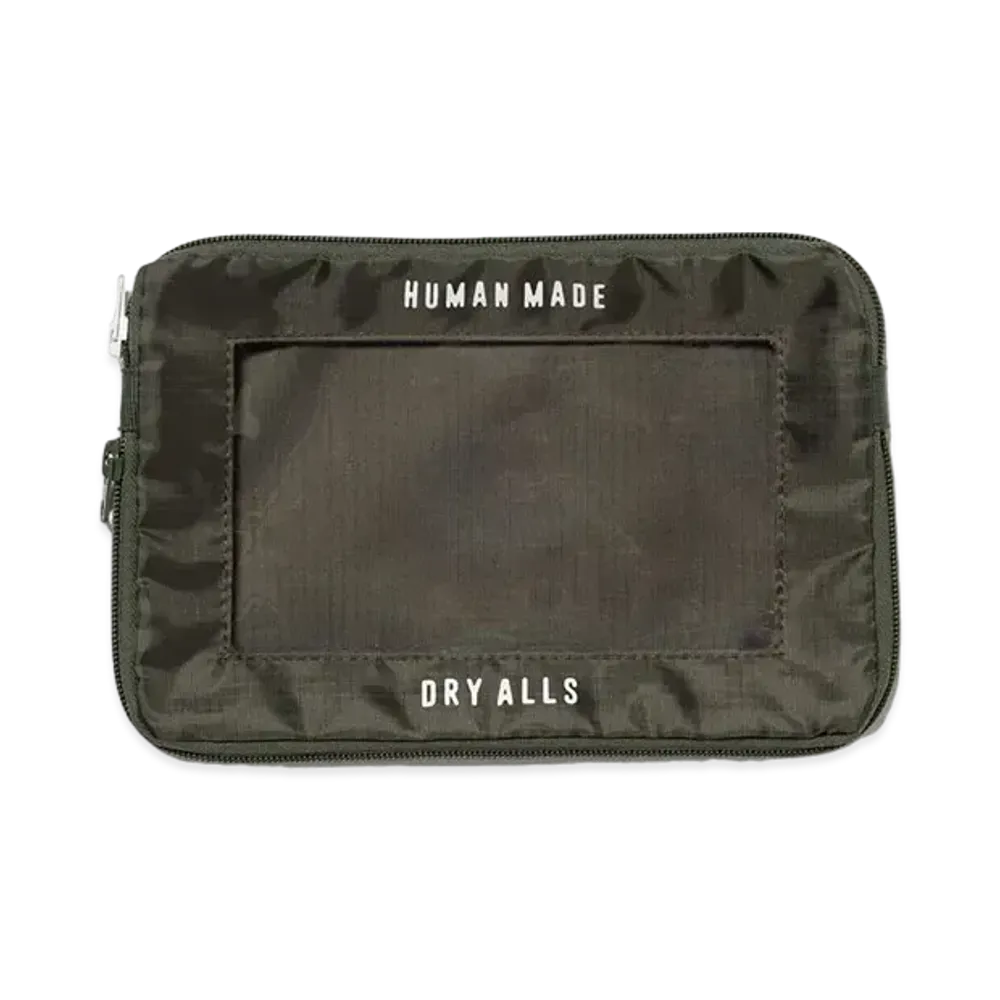 HUMAN MADE Travel Case Medium "Olive Drab"